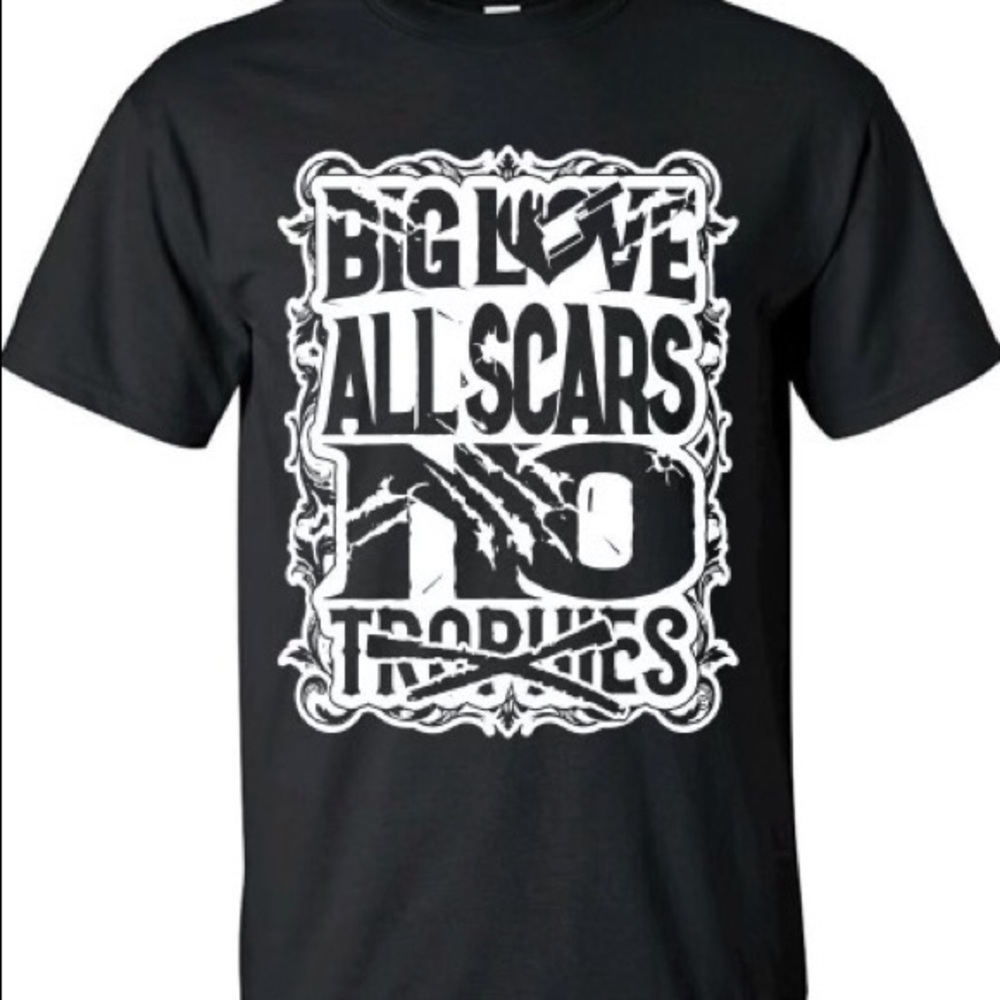 Black Big Love T-shirt